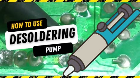 How To Use Desoldering Pump Like a Pro Tutorial! .